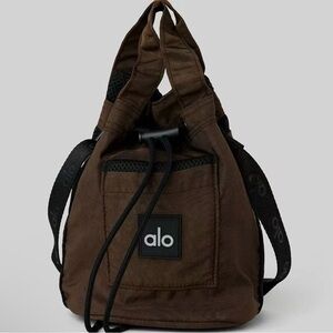 ALO Yoga Dark Brown Bag
